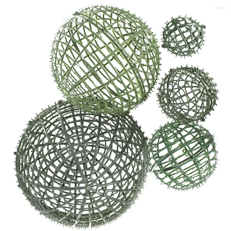 Cadre de Support de fleurs décoratives fournitures de jardin fournitures de bricolage boule Cage fleur tenant support buis topiaire artificiel