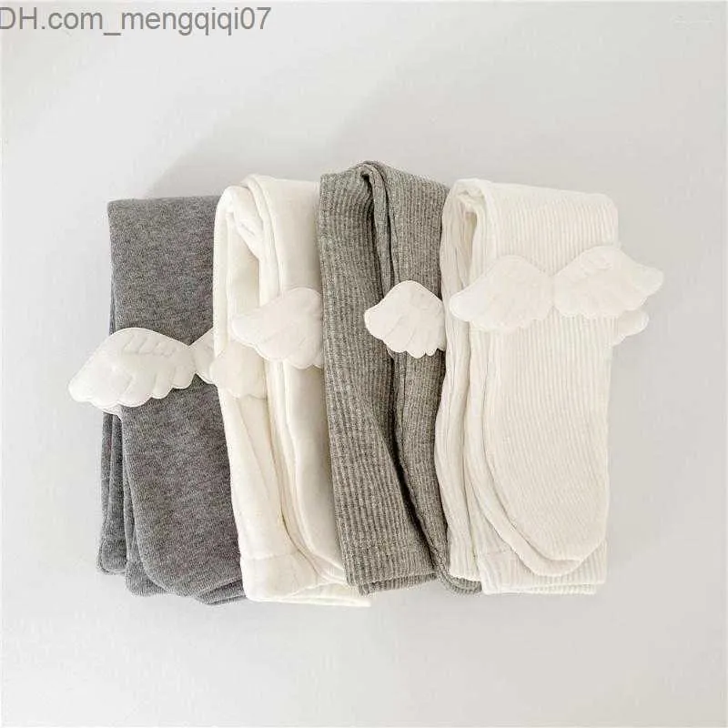 Trousers Trousers Spring Autumn Knitted Children Pantyhose Cotton Double Needle Tights Girls Cute Animal Baby Girl Winter Clothes Bling Z230721