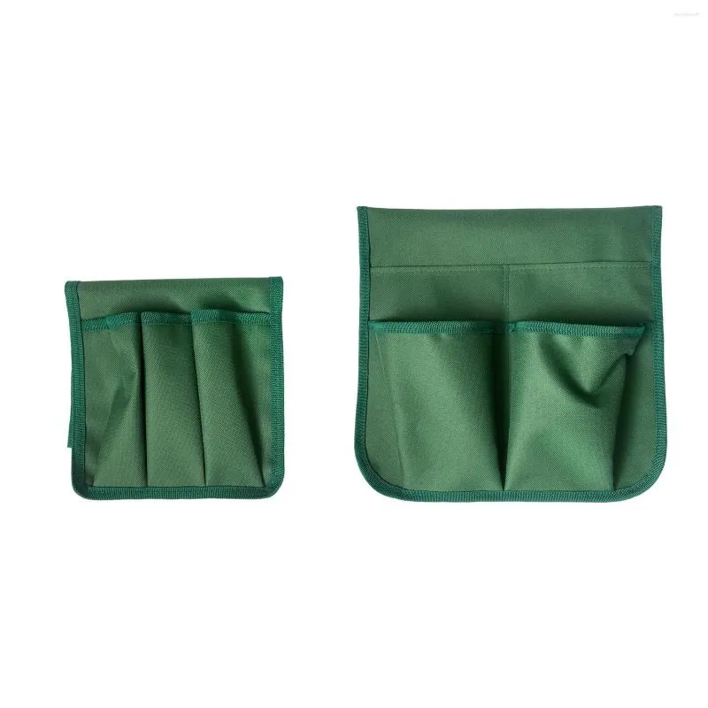 Sacs de rangement Pochette pour outils à main de jardinage Poches utilitaires Tablier Banc Sac à genoux Multi Léger Pliable