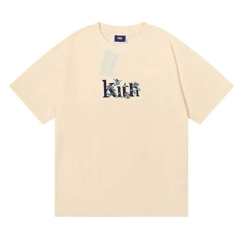 Designer Kith T Shirt Kurzärmel Luxus Major Marke Klassiker Hip Hop Männlicher Sänger Wrd Tokyo Shibuya Retro Street Modemarke Kith Shirt Paar High Street T 2784