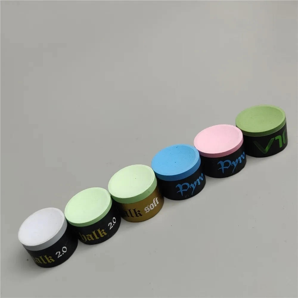 Biljartaccessoires V10 Taom Chalk Pink Pyro Soft Chalk Blue Biljart Pool Chalk Groen Snooker Professioneel Duurzaam Snooker Biljartaccessoires 230720