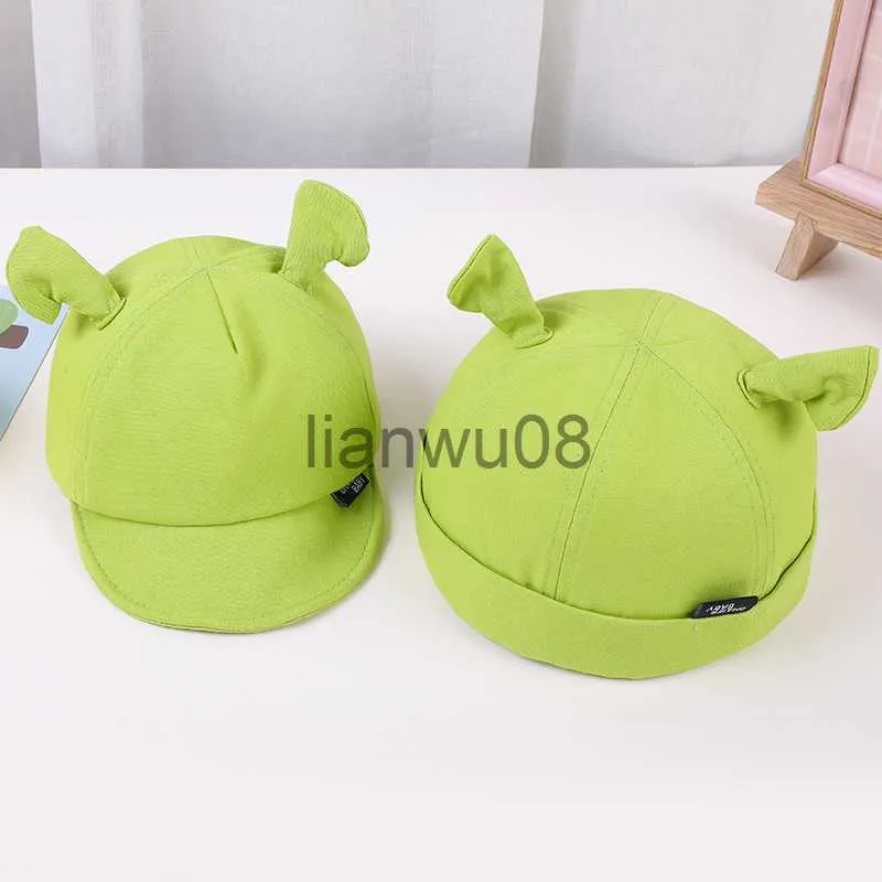 CAPS HATS CARTHEREWHER EAR Baby Bucket Hat Kids Boy Girl Fisherman Hats Summer Outdoor Beach Spädbarn Toddler Sun Visor Caps X0810