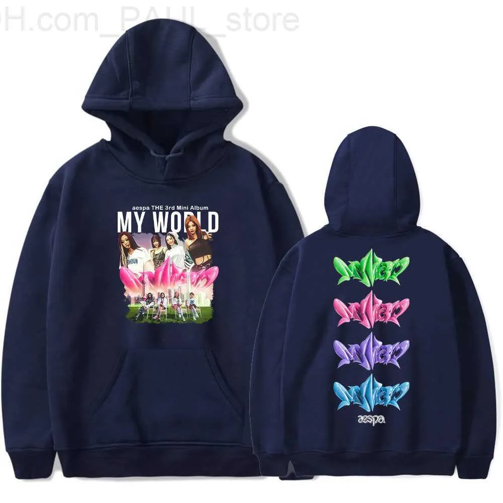 aespa my world md hoodie パーカー 50a318c7-d3a7-4901-9b6b-