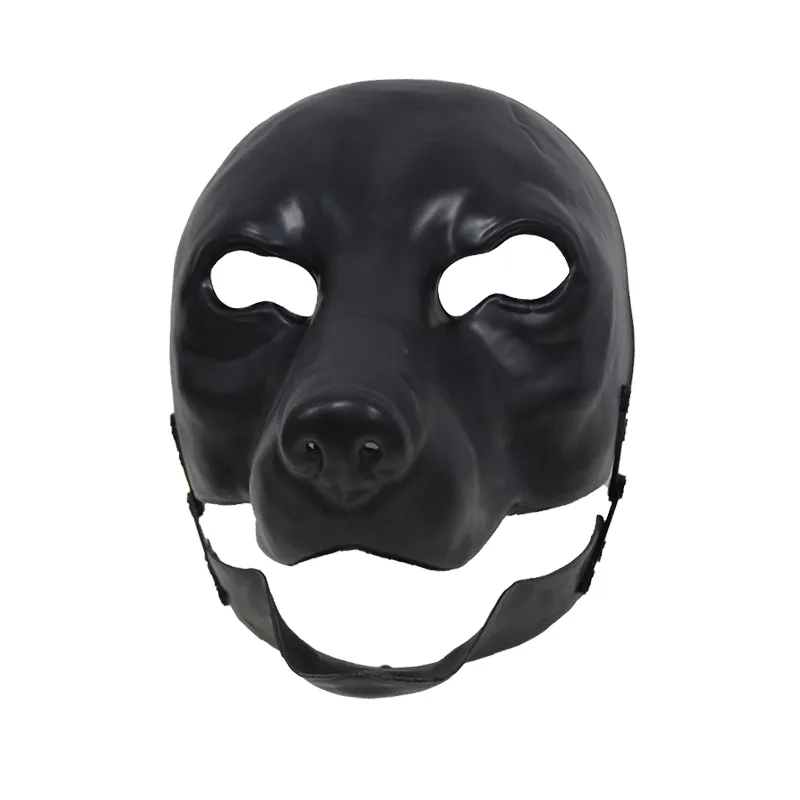 DIY Animal Moving Mouth Blank Mask Base Promt of Dog Set Packag