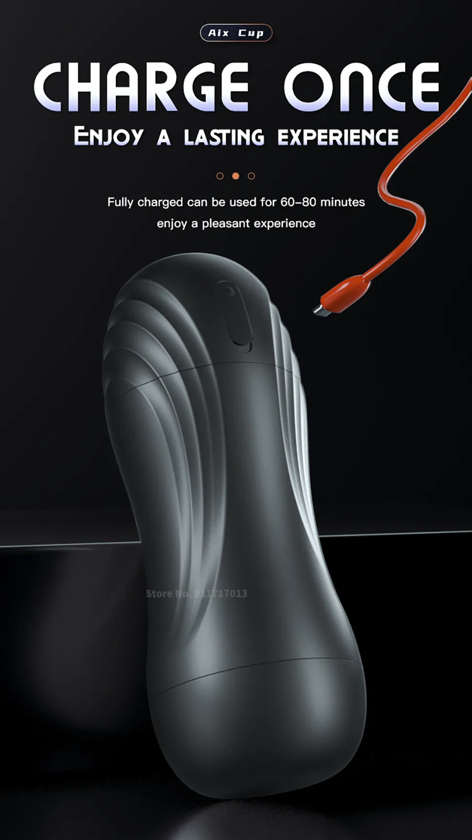 Automatic Male Masturbator Cup For Realistic Deep Throat Sensation_voghion.com