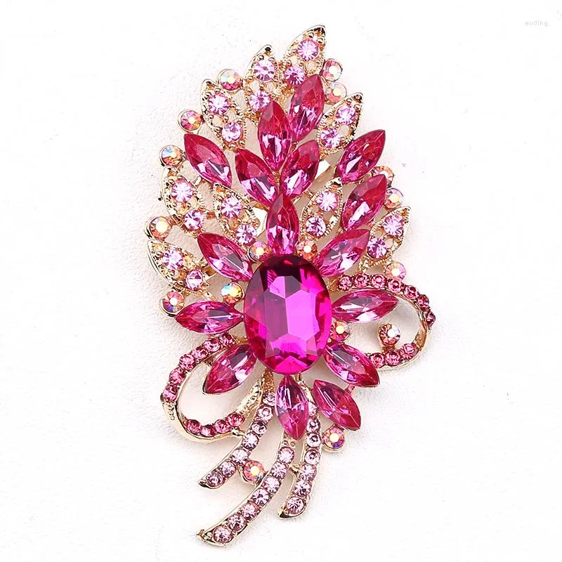 Broches Beadsland alliage incrusté strass broche Design à la mode haut de gamme vêtements accessoires broche femme cadeau MM-86