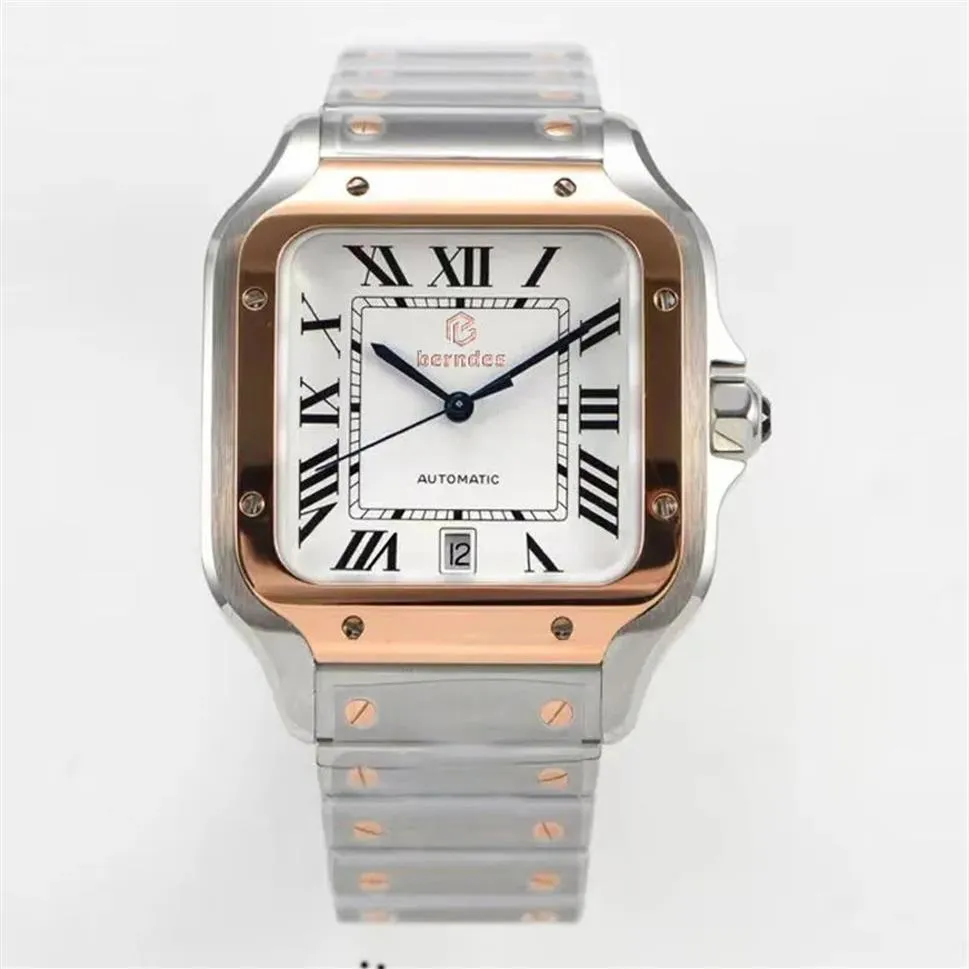 montres pour hommes 4130 mouvement montres pour hommes 3255 montre de luxe Mosang pierre glacé Moissanite montre diamant montres montre-bracelet Mechan225n