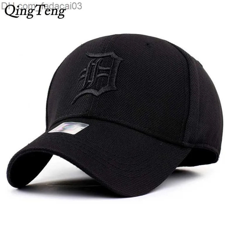 Boll Caps Black Fiting Fullt Stängt baseballmössa Män broderade brev Snap Cap Women's Gorilla Bone Men's Truck Cap Z230811