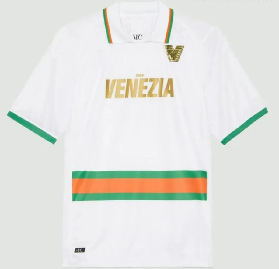 21 22 23 24 Venezia FC Soccer Jerseys Home Black Away White Third Blue ...