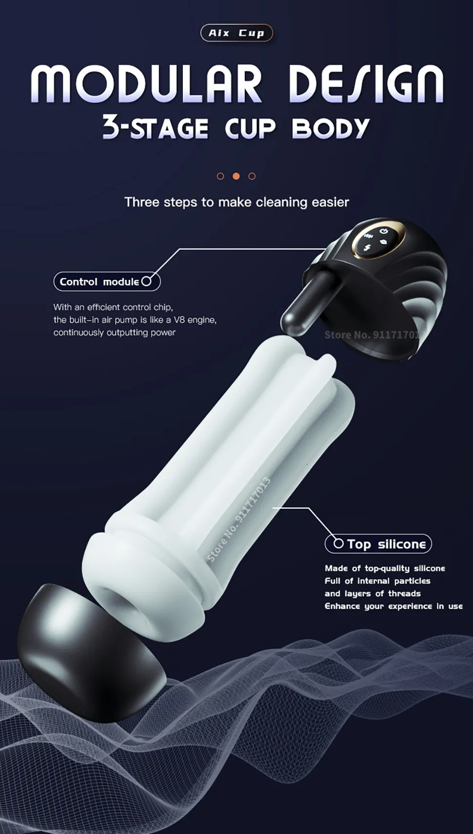 Automatic Male Masturbator Cup For Realistic Deep Throat Sensation_voghion.com