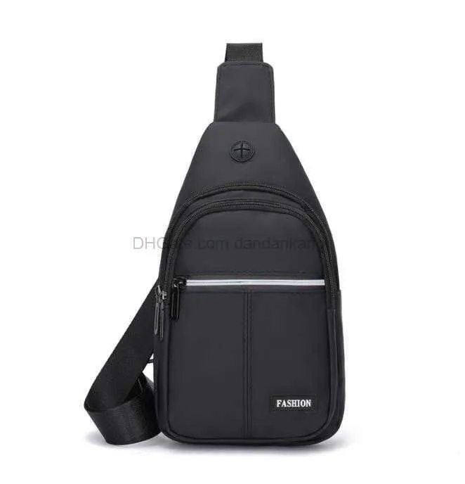 Taşınabilir Antithefeft Kulaklık Deliği Su Geçirmez Spor Omuz Sling Torbası Crossbody Bag Erkekler Sandık Paketi Dayanıklı Çok Fonksiyonlu Spor İş Çantaları