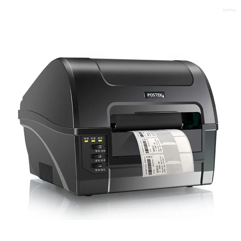 Imprimante à transfert thermique 203dpi papier auto-adhésif Bumb argent lavage marque d'eau code à barres autocollant étiquette Machine C-168