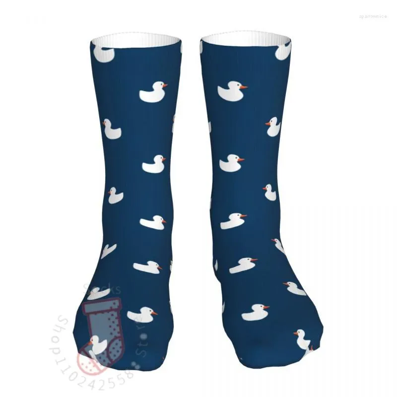 Men's Socks Cute Ducks Pattern Men Women Casual Hip Hop All Year LongSocks Gift