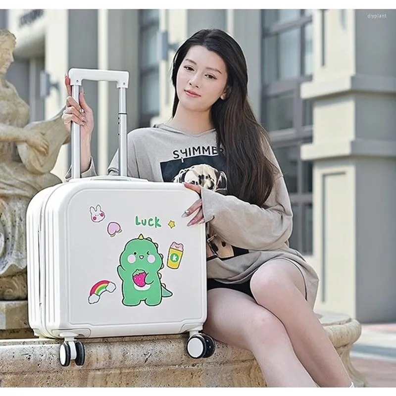 Small Lightweight Childs Kids Suitcase Set With ABS PC Universal Wheels Password Trank And Student Password Lock Perfect For Travel From Diyplant 67.49 DHgate.Com