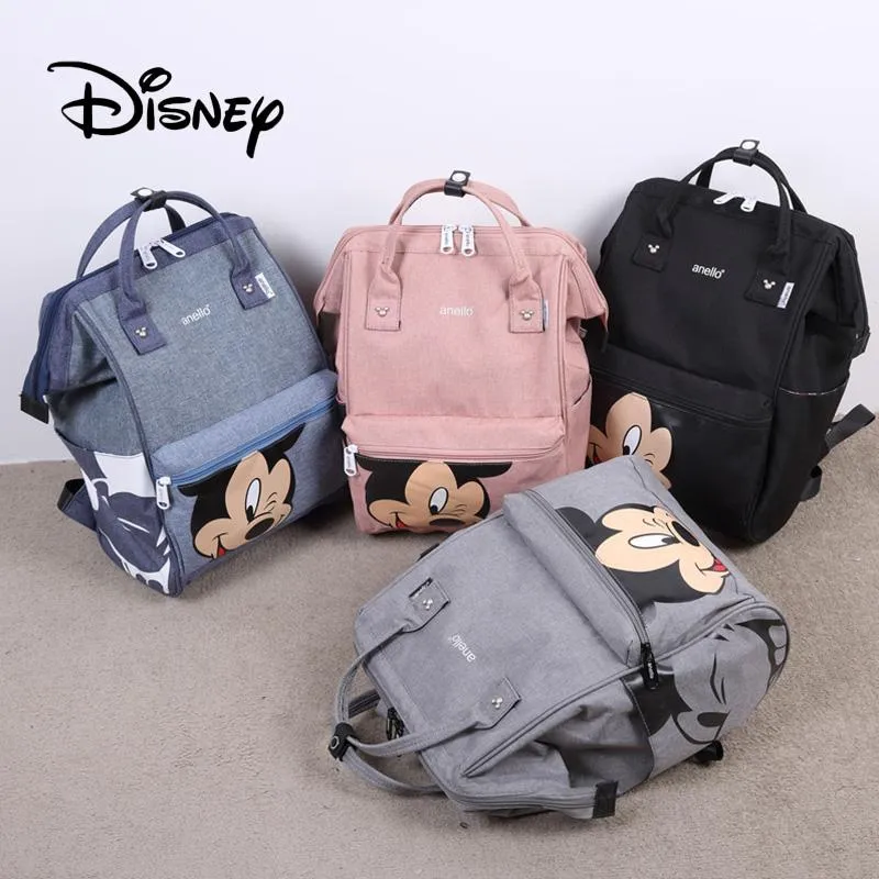 Sacs Sacs de maman de souris Sacs de maman de mode Sac de couche à grande capacité Sac à dos infirmier sac à dos pour les soins pour bébés