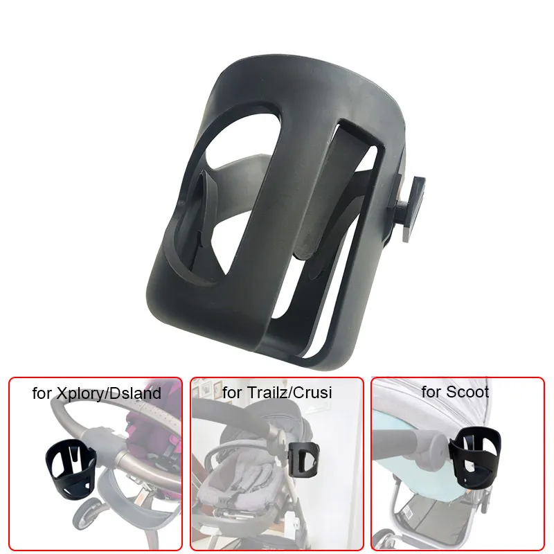 Barnvagnsdelar Tillbehör Stroller Cup Holder Compatible Dsland Stokke Xplory V3 V4 V5 V6 Trailz Beat Crusi Scoot Series Pram Dsland Original Drink Holder 230720