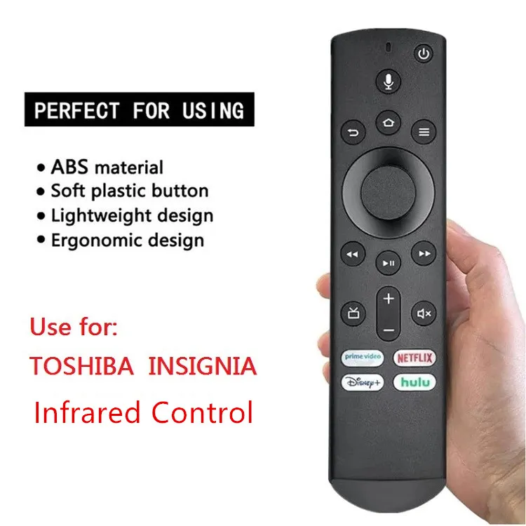 Afstandsbedieningen CT-RC1US-19 NS-RCFNA-19 Ir Control Vervanging Compatibel Voor Insignia Toshiba Fire Tv