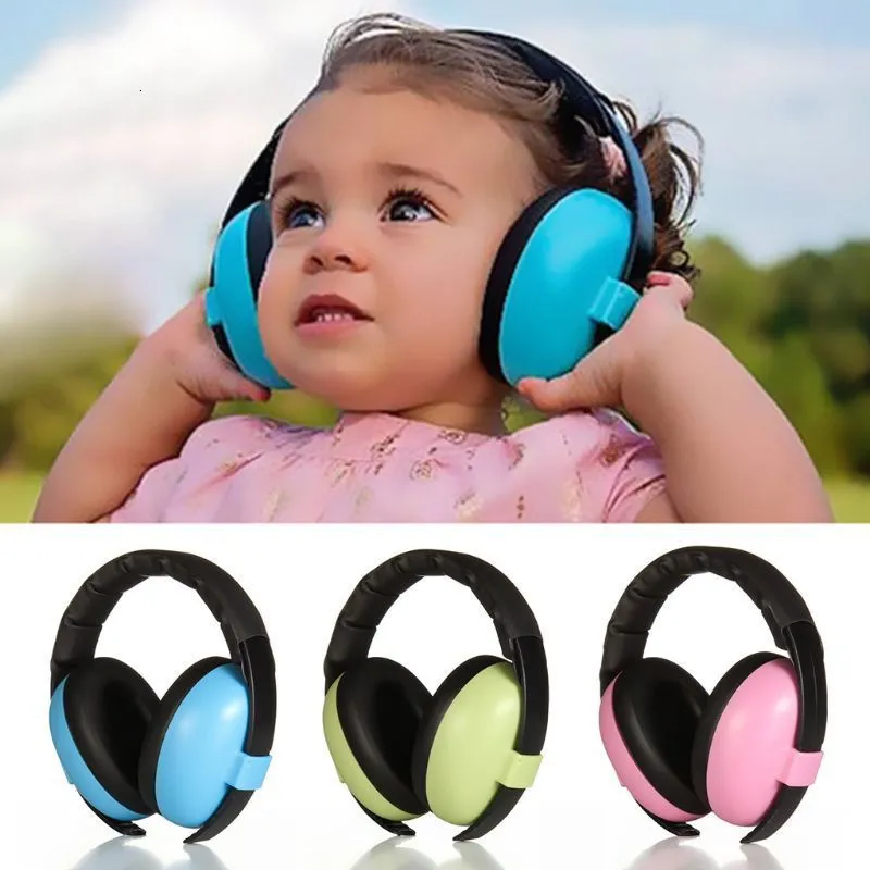 Cuffie Antirumore Per Bambini Con Fascia Elastica Regolabile - Protezione Udito Per Neonati E Bambini - Per Eventi, Viaggi, Fuochi D'artificio