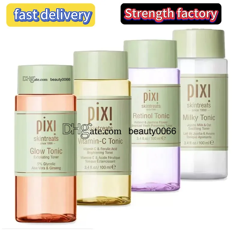 Pixi Skintreats Essence tonique laiteuse Pixi Beauty Glow toniques toniques raffermissants hydratants 100ML/250ML