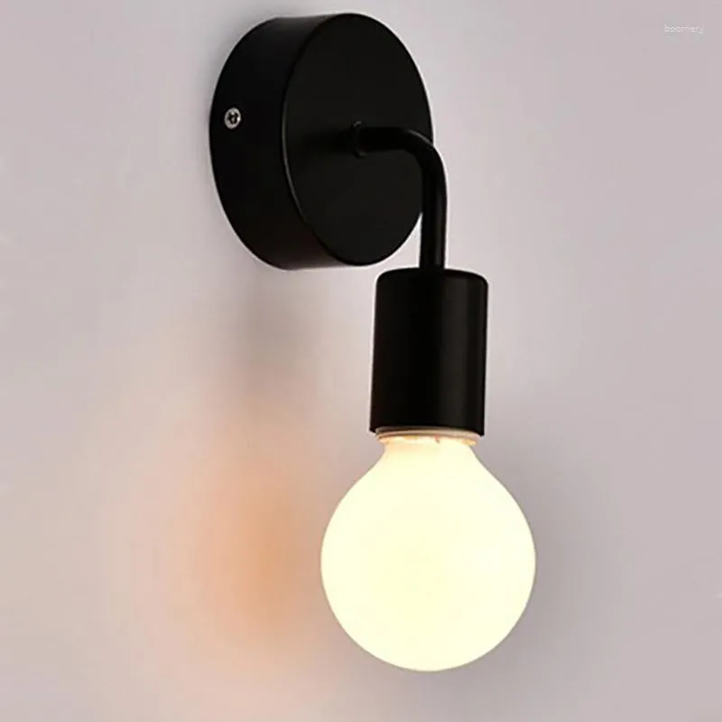 Wall Lamp Modern Lamps Black White Light Home Decor For Stair Bedroom Kitchen Bedside Indoor Lighting Fixture