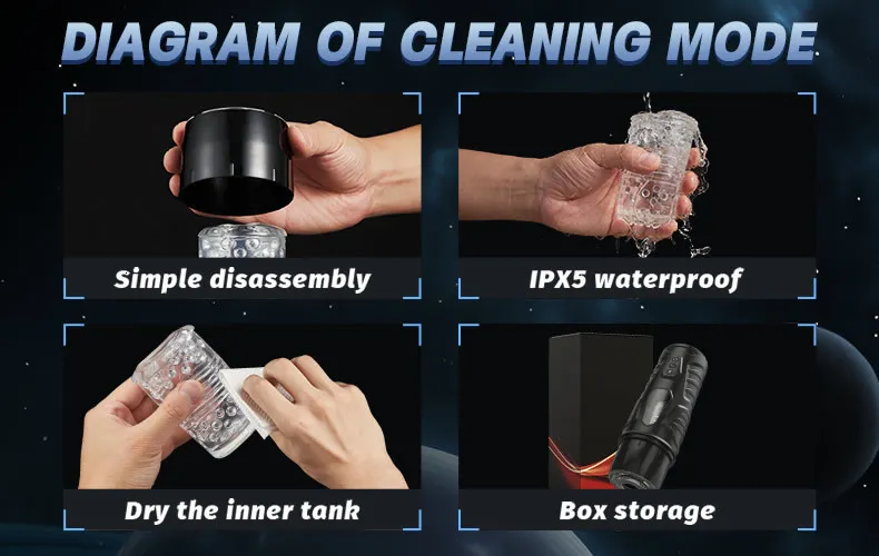 Masturbator Hannibal With Powerful Suction And Rotating Function_voghion.com