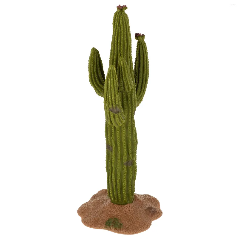 Dekorativa blommor bokhylla mikrolandskap kaktus realistiska prydnads prydnad bröllop ceremoni dekorationer dekor utsmyckning