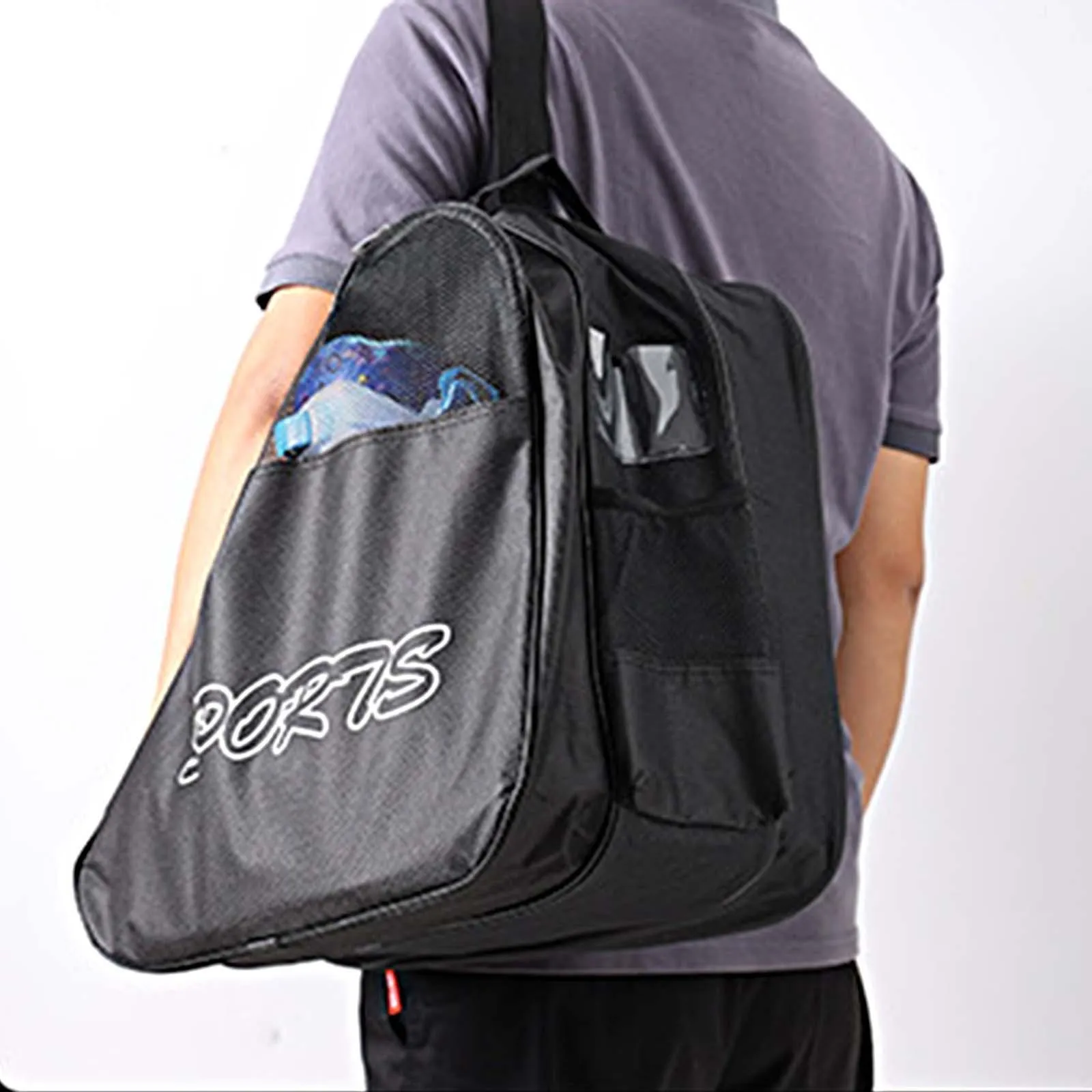Skating Shoes Bag Breathable Skates Storage Bag Handbags Roller Skates Bag Roller Skates Holder Skate Speed Skates Bag Adult