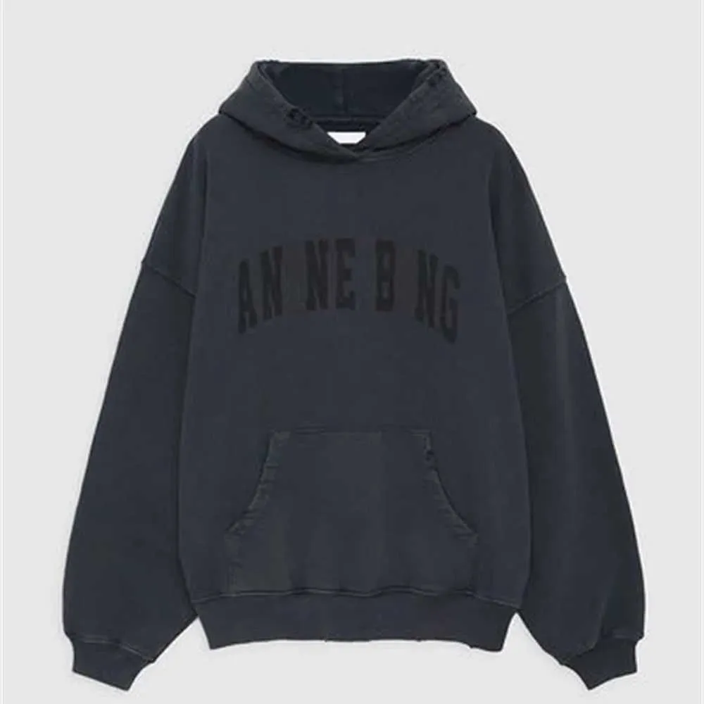 Heren hoodie Sweatshirt 23SS Dames Designer Mode Katoenen hoodie New AB Animal Classic Alphabet Print Gewassen water gebakken kleur Sneeuw losse hoodie VIAA DWOZ