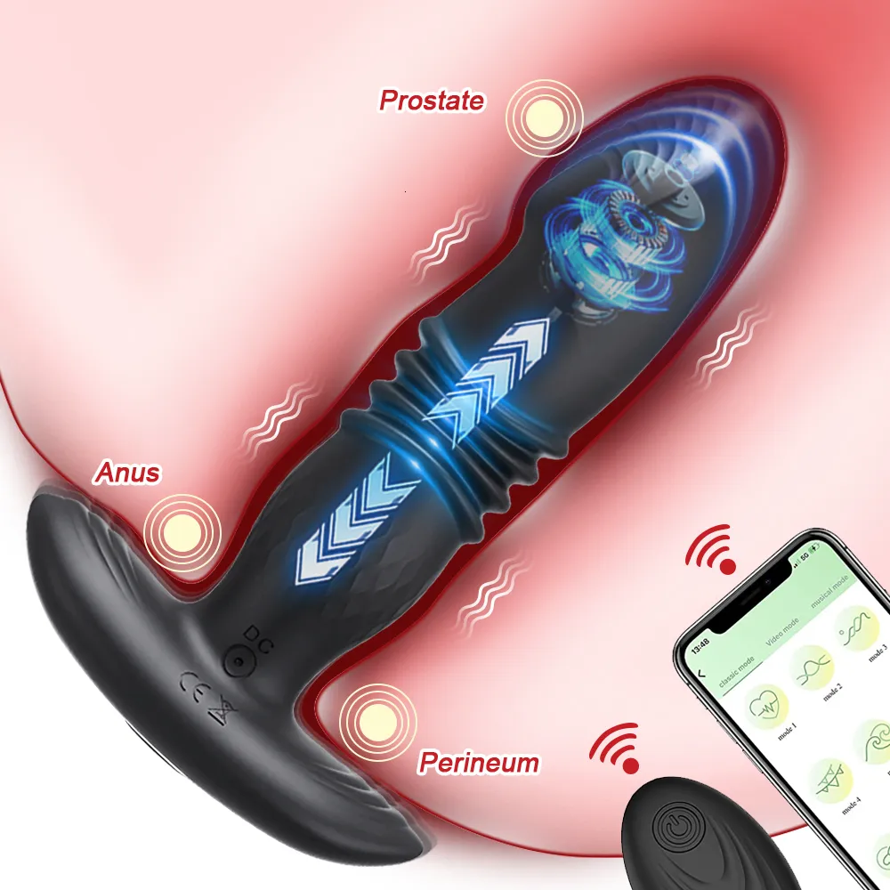 Telescopic viberating but plug with APP Control -...