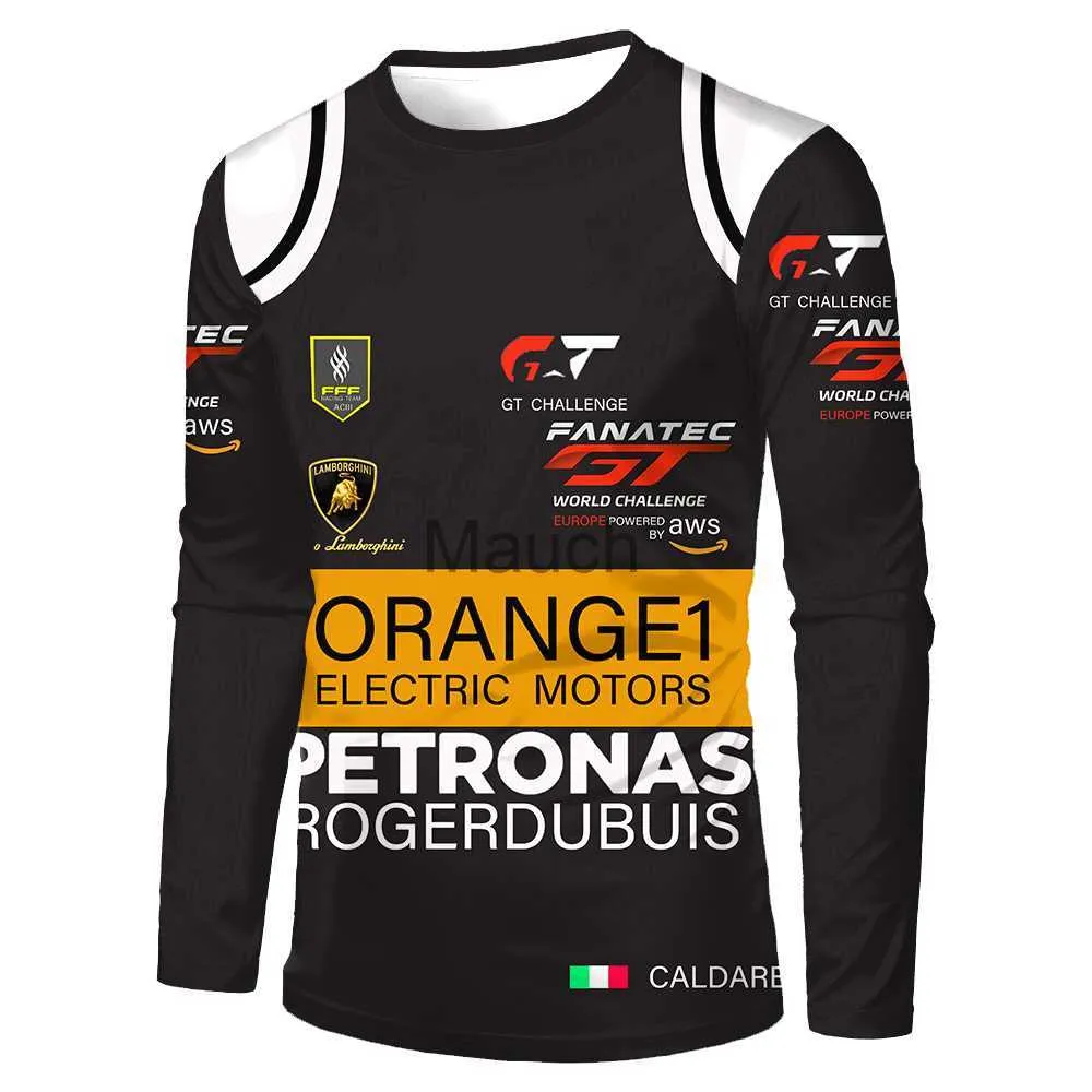 Camisetas Masculinas Novidades Moda Masculina Street Sweatshirt Esportes Radicais Ao Ar Livre Tops Extra Grande Manga Comprida F1 Racing enusiast Hot Sale Cloing J230721