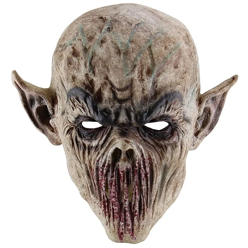 Vampire Masque Effrayant Effrayant Zombie Monstre Halloween Costume Cosplay Partie Horreur Démon Décorations Accessoires