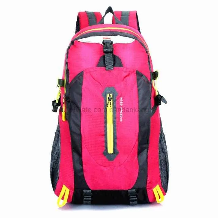 Outdoor Sports Travel Bag 40L Riding Mountaineering Climbing camping Hiking backpack Men Women Backpacks Large Capacity Waterproof school book bags ruchsack