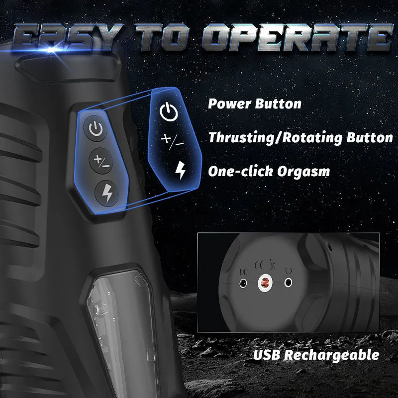 Masturbators Hannibal 7 uses a strong suction to stimulate and rotate the . Masturbation cup pocket cat adult_voghion.com
