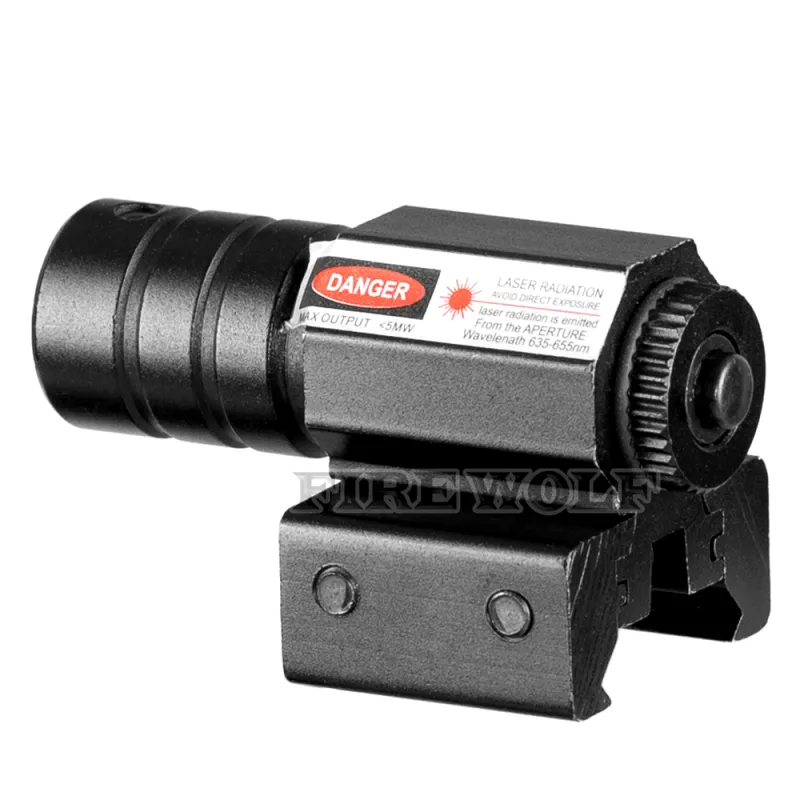 FIRE WOLF 50 100 Meters Range 635 655nm Red Dot Laser Sight For Pistol  Adjust 11mm&20mm Picatinny Rail From Loukang1, $8.55