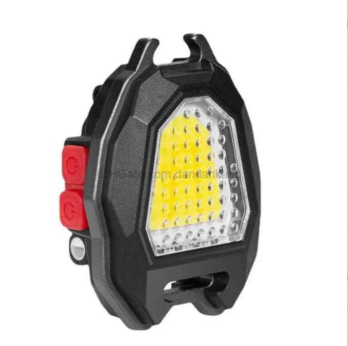 Lanterna COB de 500 lúmens 3W Chaveiro portátil Tocha Mini lâmpada de bolso Edc Chaveiro Ferramenta Led Lanterna com abridor de garrafas USB Recarregável Isqueiro elétrico