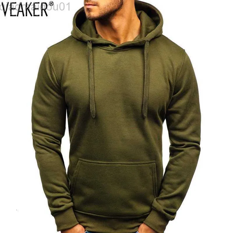 Herrtröjor tröjor 2021 Nya mäns casual hoodies tröjor manlig svart grå blå gröna huvtröjor tops s-2xl l230721