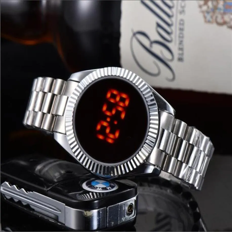 Reloj LED Con Pantalla Táctil Para Hombre Y Mujer, Relojes