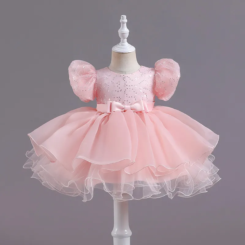strapless open back dress NEW Princess Cinderella Organza Light Blue Fabric main image 1