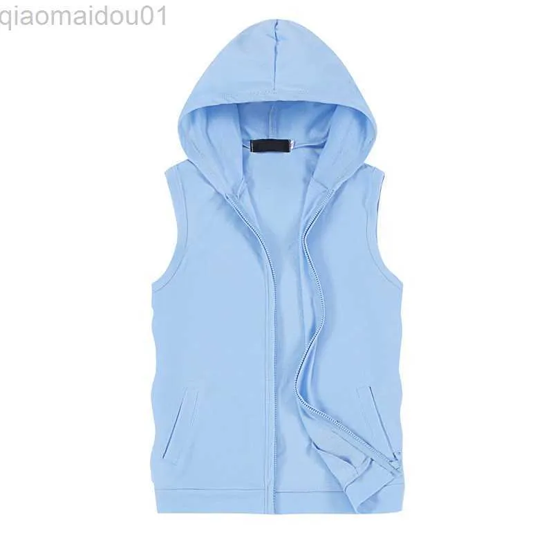 Heren Hoodies Sweatshirts MRMT 2023 Merk Nieuwe Zomer Heren Vest Hoodies Sweatshirts Dun Mouwloos T-shirt voor Mannelijke Hoodie Sweatshirt Vest Tops Jas L230721