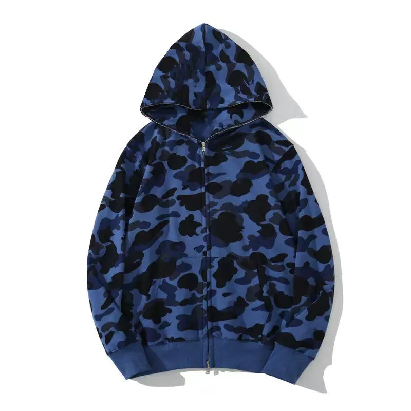 Sweat à capuche Camouflage Sweat à capuche Mens Designer Sweat à capuche Hommes Designers Sweats à capuche Femmes Vestes Sweat à capuche Pull à capuche Cardigan Zipper Casual Cardigan à manches longues