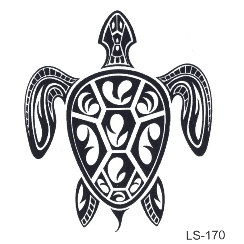 Cocu Étanche Tatouage Temporaire Autocollant Tortue Faux Tatouage tatuagem Tatoo Animaux Tatouage Temporales A Prueba De Agua