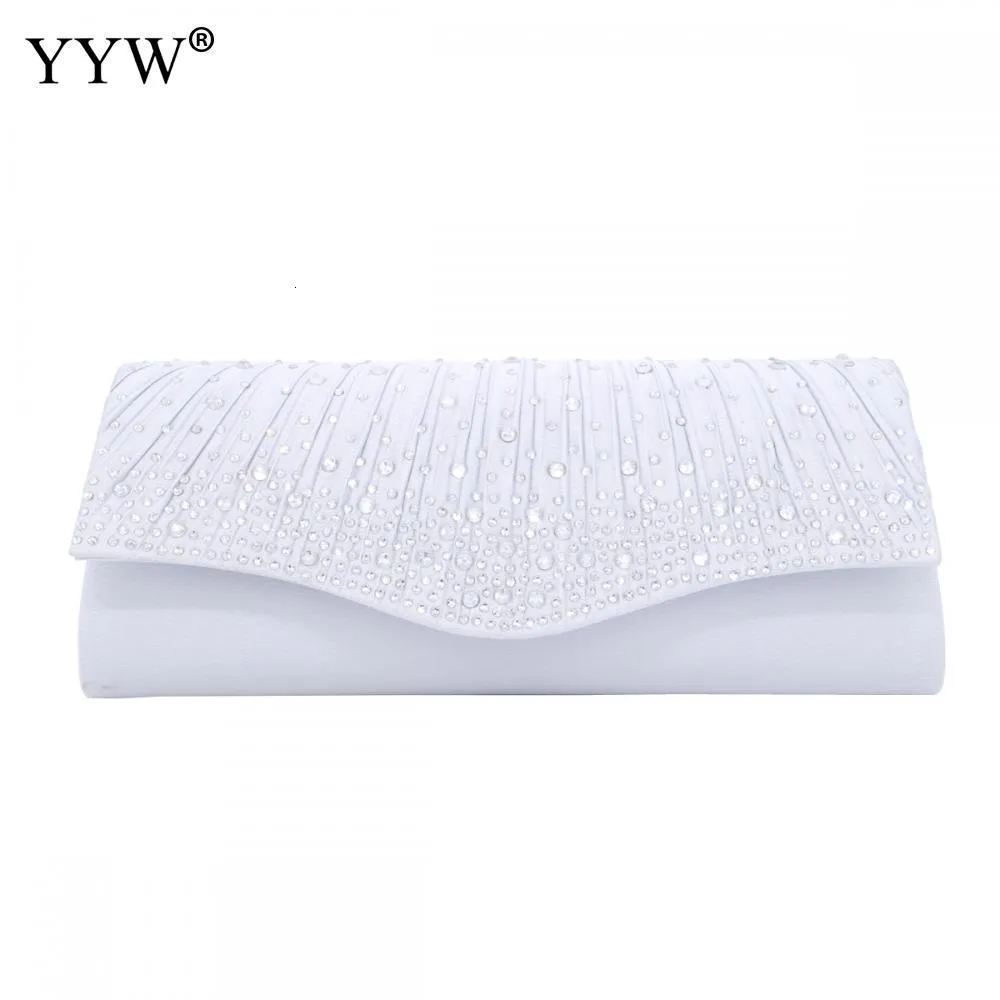 Buy White Sequin Wedding Purse, Clutch Bag With White Satin Interior.  Online in India - Etsy