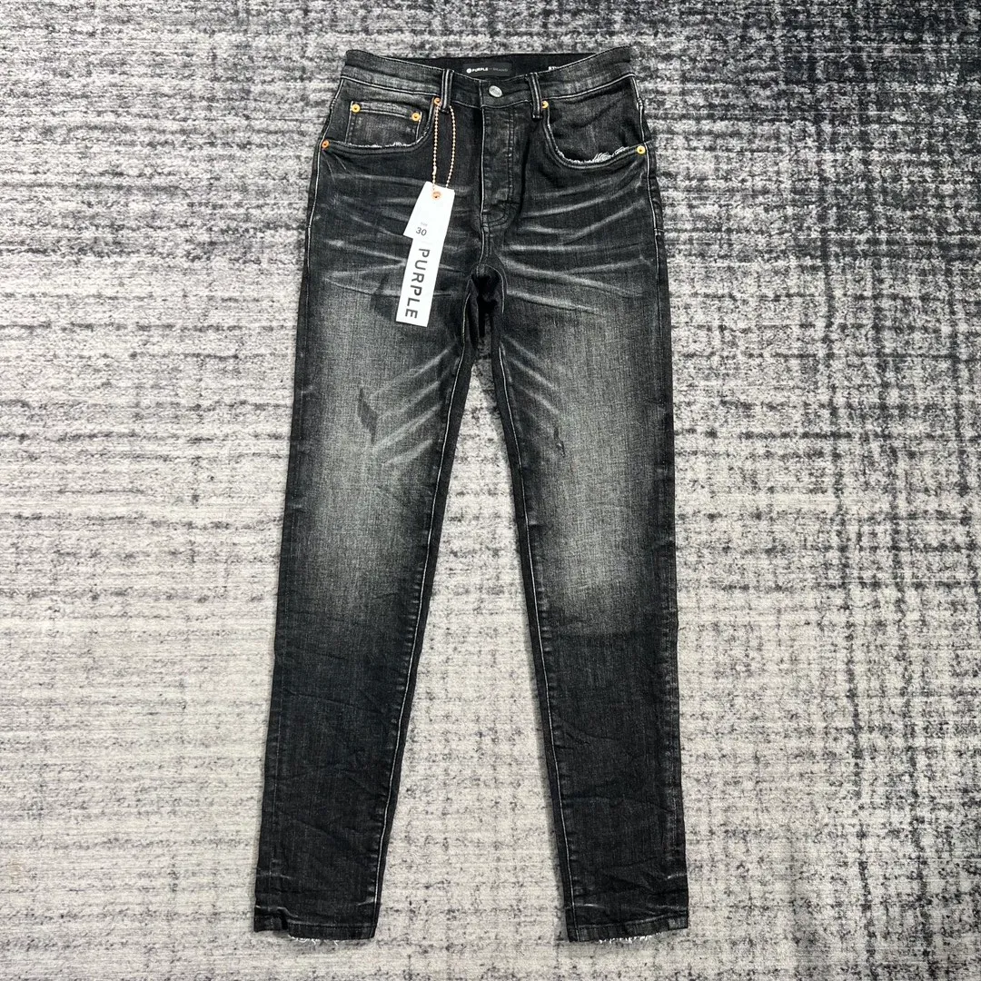 2023 nova chegada luxo Mens rasgado jeans skinny designer preto ~ US SIZE 30-38 jeans ~ alta qualidade slim motocicleta moto biker calça jeans causal jeans hip hop