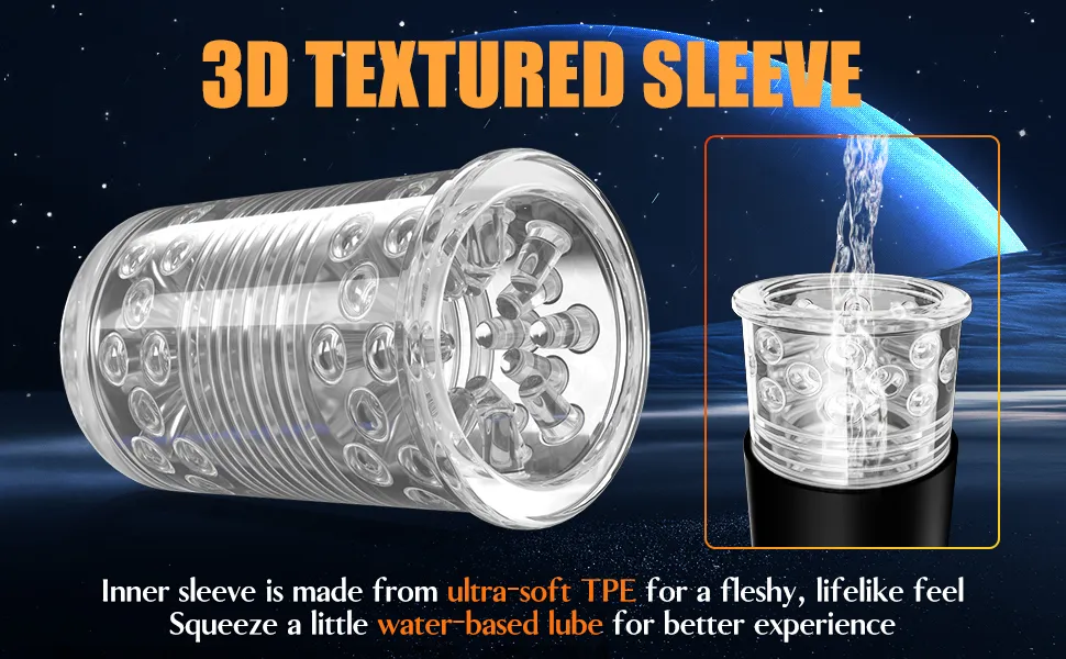 Masturbator Hannibal With Powerful Suction And Rotating Function_voghion.com