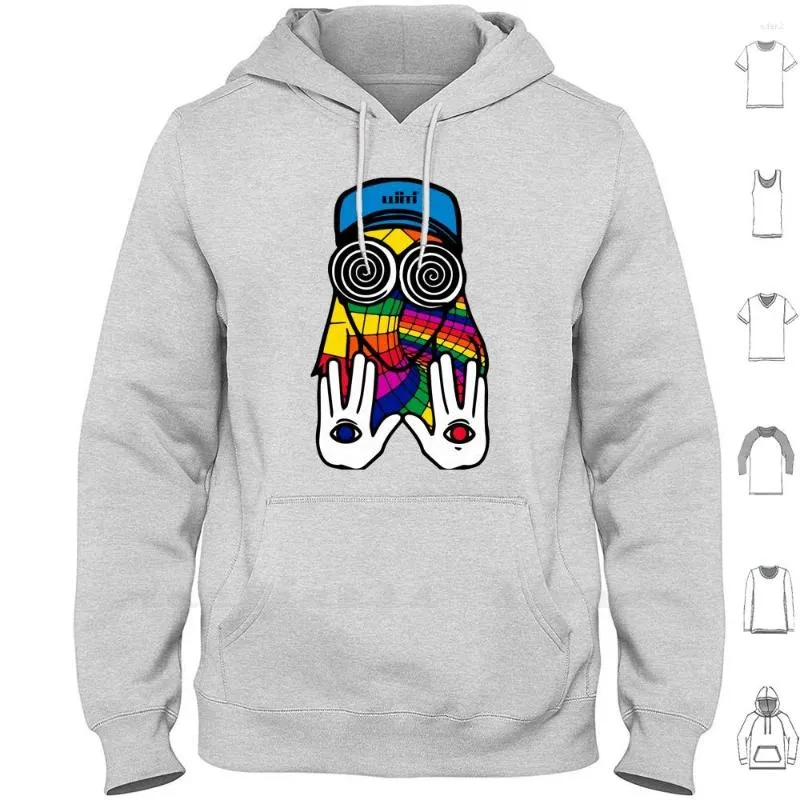 Herren Hoodies Magic Rezz Deep Hoodie Langarm Dj House Musik Festival Trippy Heady Girl Spun Wiimi Dance