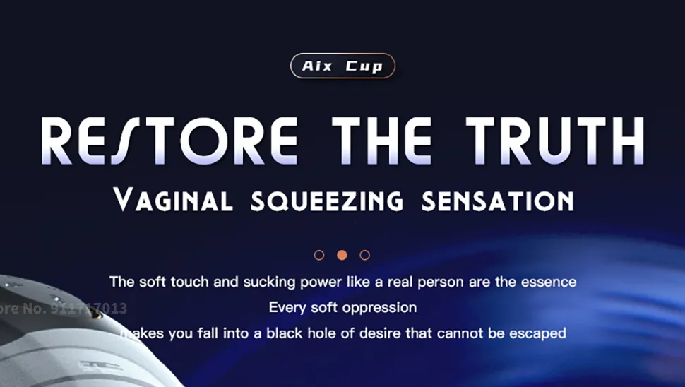 Automatic Male Masturbator Cup For Realistic Deep Throat Sensation_voghion.com