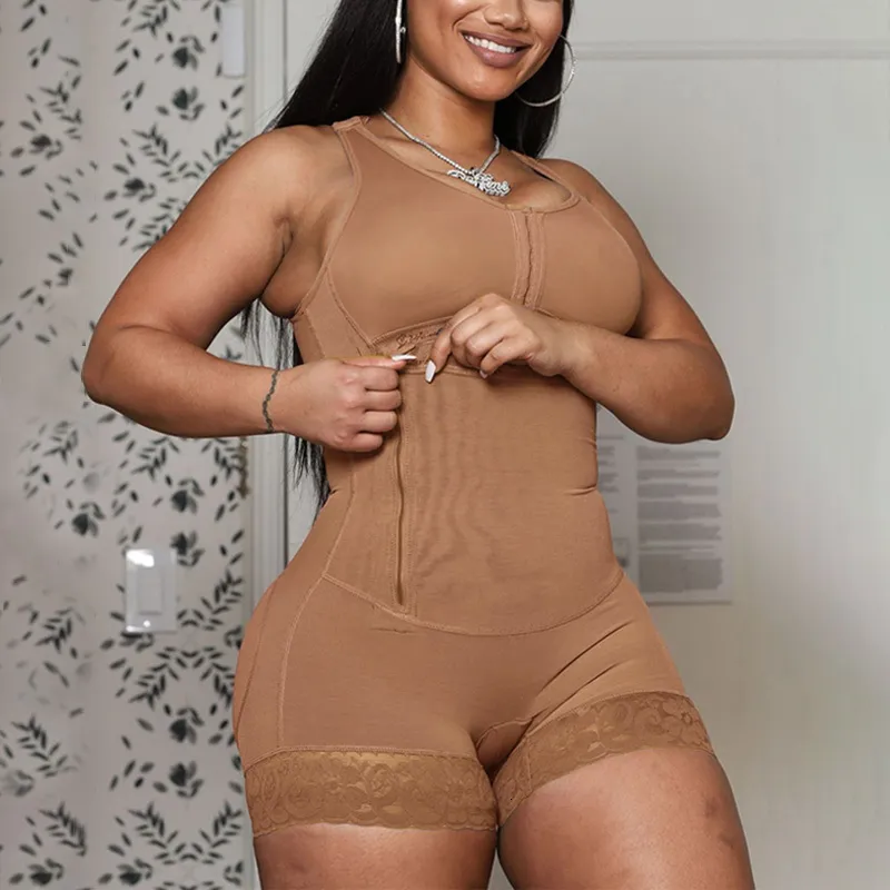 Shapers da donna Shapewear post-partum da donna Curve affascinanti Body Shaper Dimagrante Fajas Chiusura frontale Hook-Eye Coscia Trimmer 230720