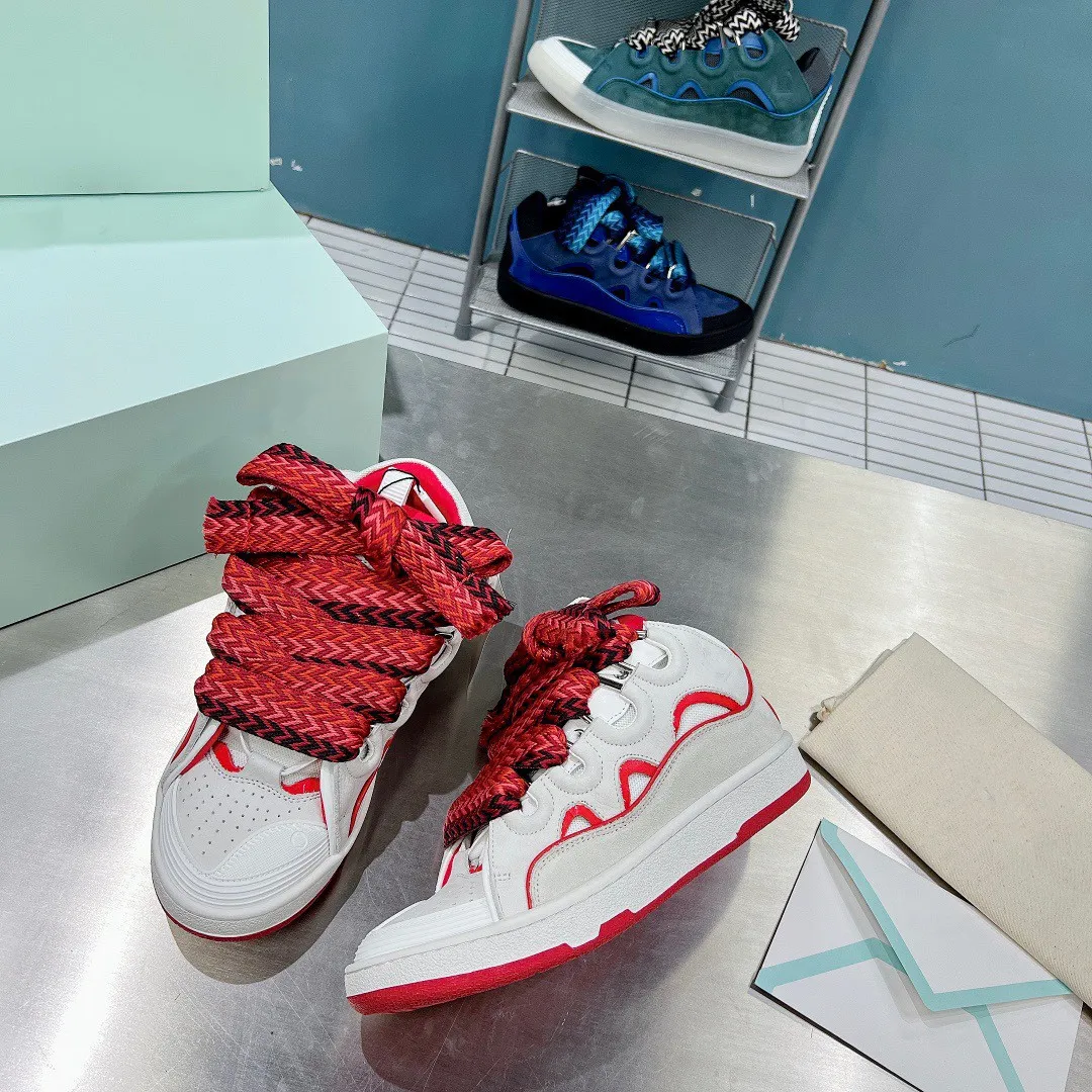 Designer red hotsell trainers