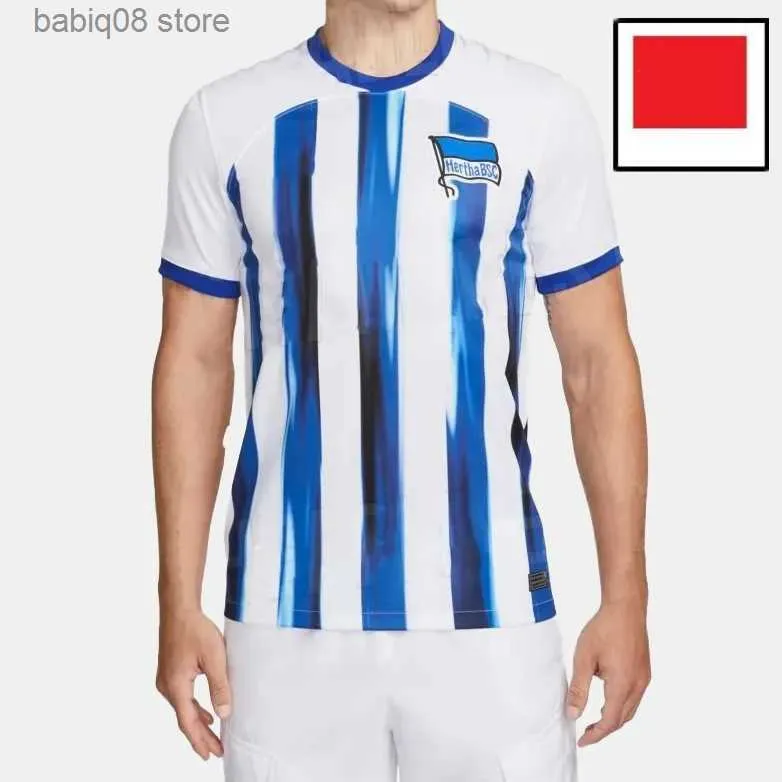 2023 2024 Hertha BSc Soccer Jerseys Piatek 23 24 Cunha Football Shirt Dilrosun Union Berlin Lukebakio Duda Home Away Darida Selke Khedira Cordoba Uniforms T230720