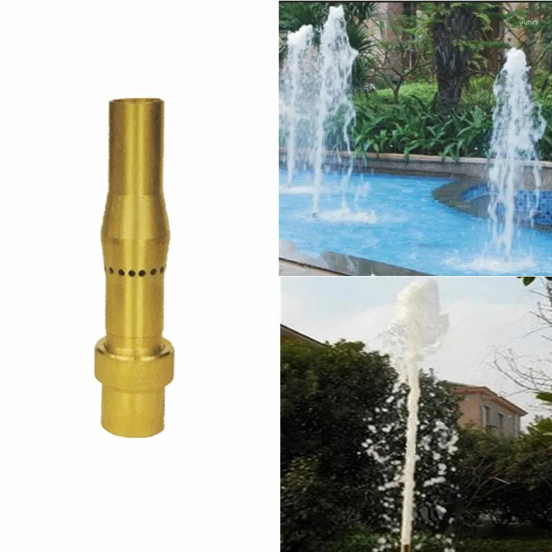 Equipamentos de irrigação DN15-1/2" DN20- 3/4" DN25- 1" Coletor de latão de cobre Bicos de fonte flutuante com adição de ar